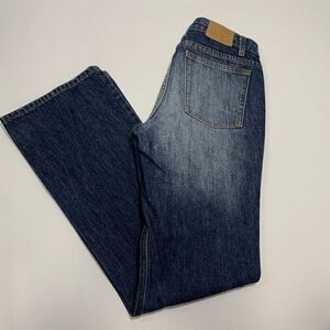 J. Crew T8 Denim Jeans Womens Classic Straight Leg Dark Blue Wash Size 30